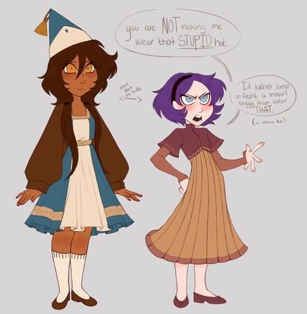 Full-Body Flat (2 characters)