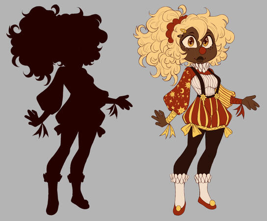 Chibi Full-Body flat